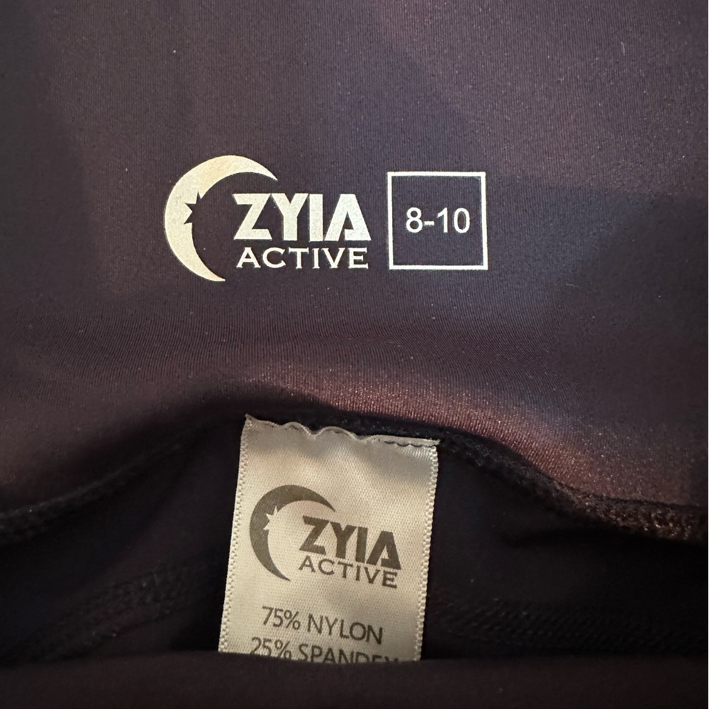 Two pair of Zyia leggings 8-10 - Picture 6 of 8